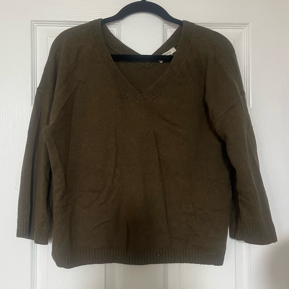 Madewell Vneck Sweater